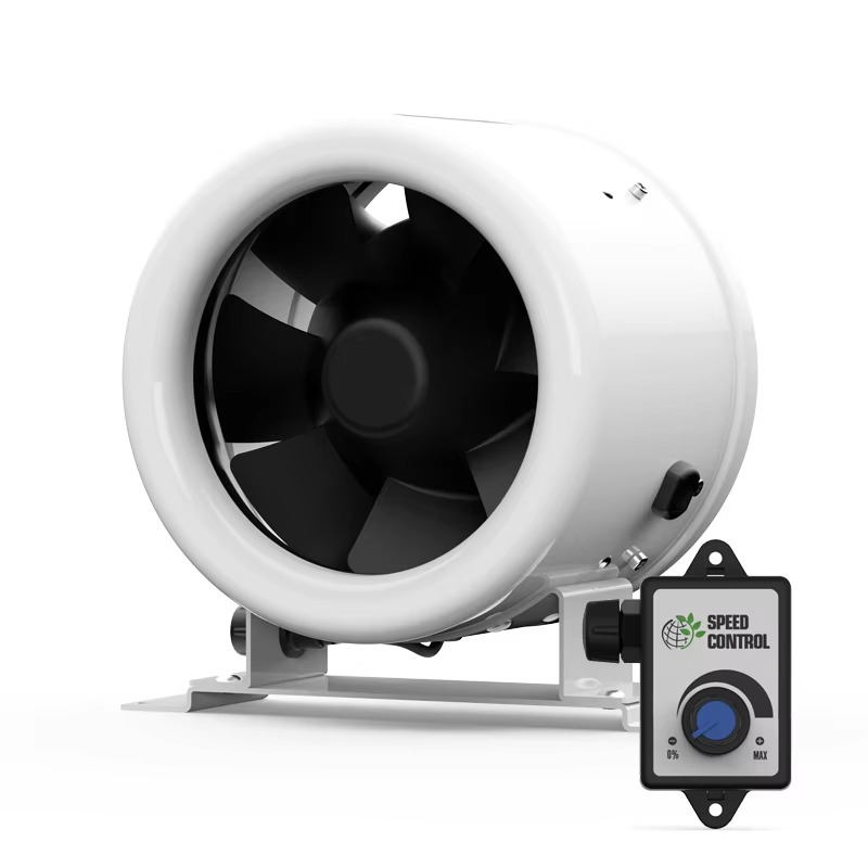 Exhaust Fan Industrial - Ventilatore Inline a Flusso Misto da