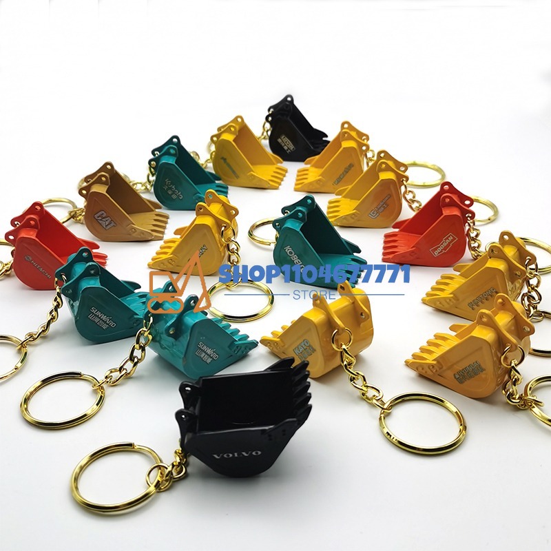 Heavy Equipment Komatsu - Con benna portachiavi per Kobelco Yanmar