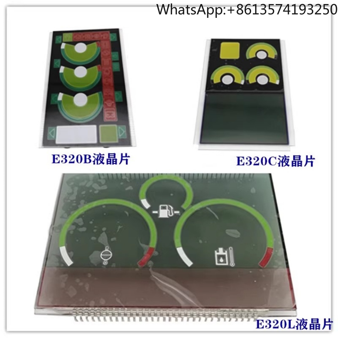 Heavy Equipment Caterpillar - Display LCD in Vetro per Escavatore