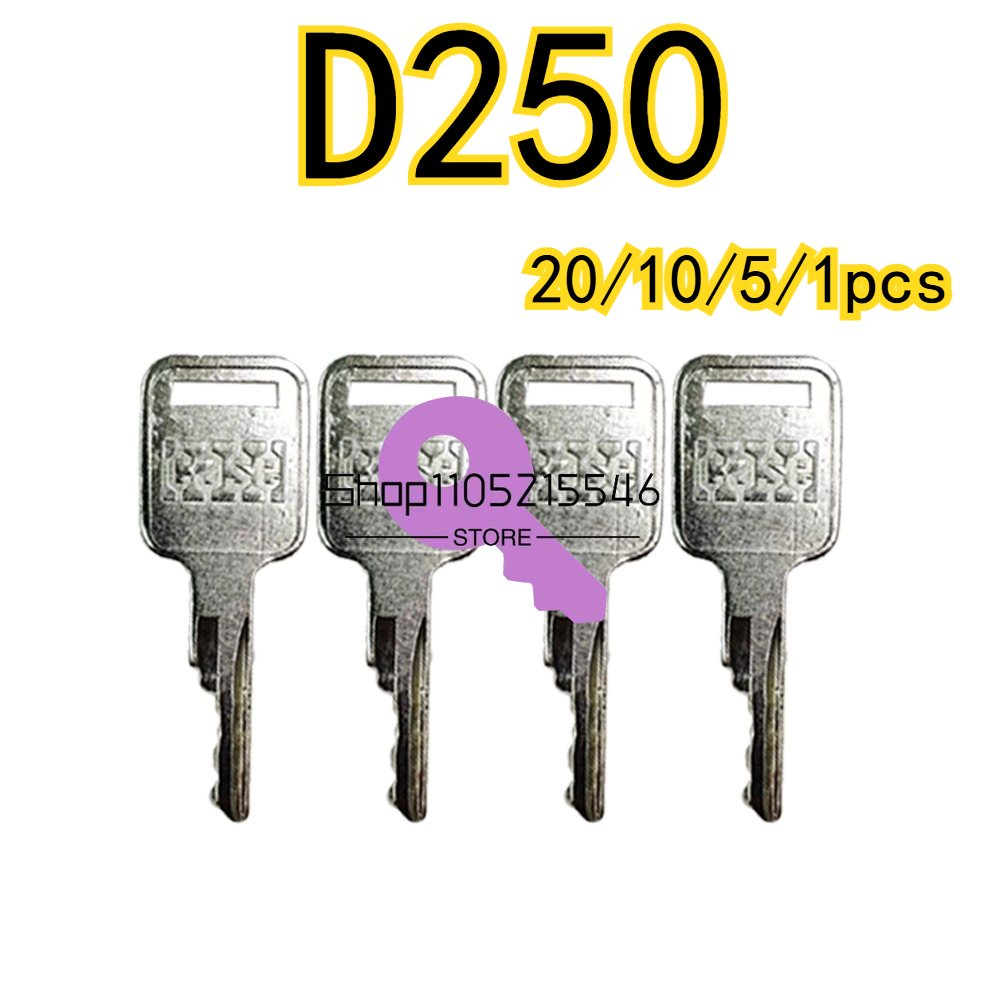 Heavy Equipment Brands - 20/10/5/1 pz Brand New D250 Chiavi