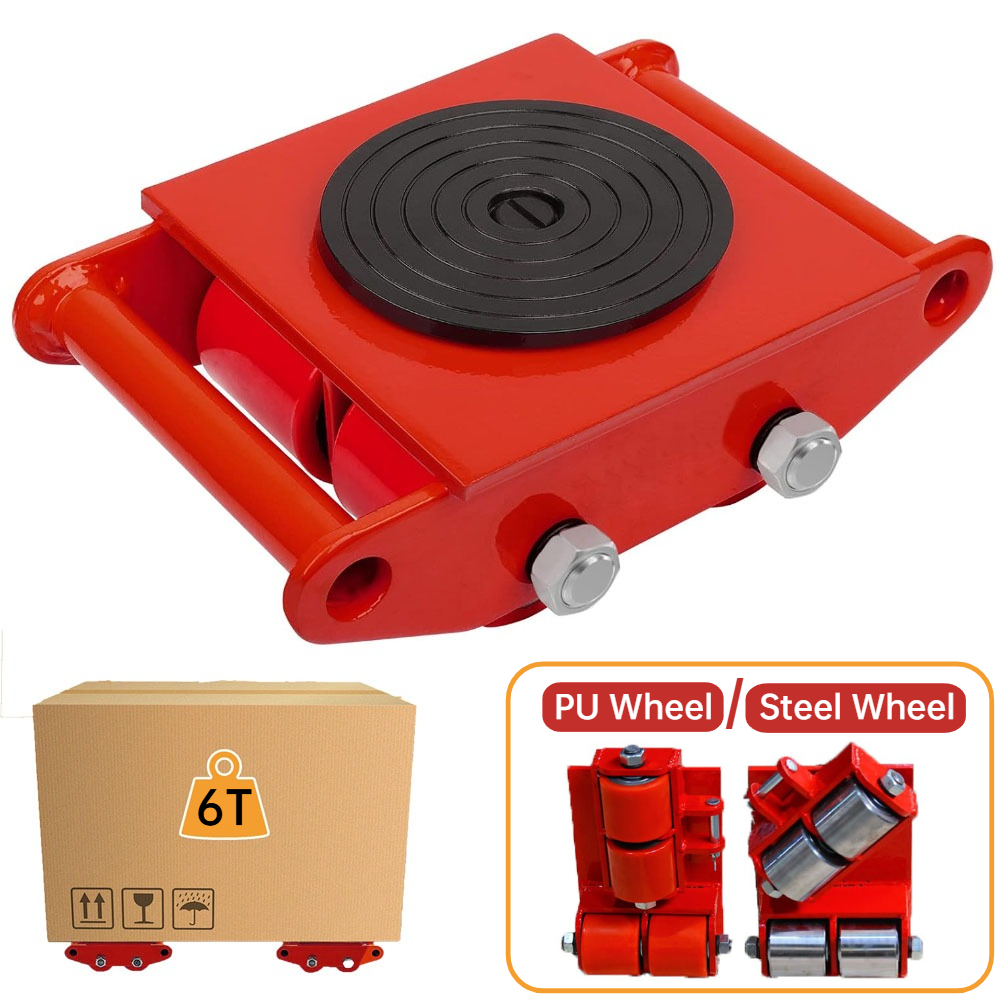 Heavy Equipment Industry - Carrello per Macchinari Industriale con Ruote,