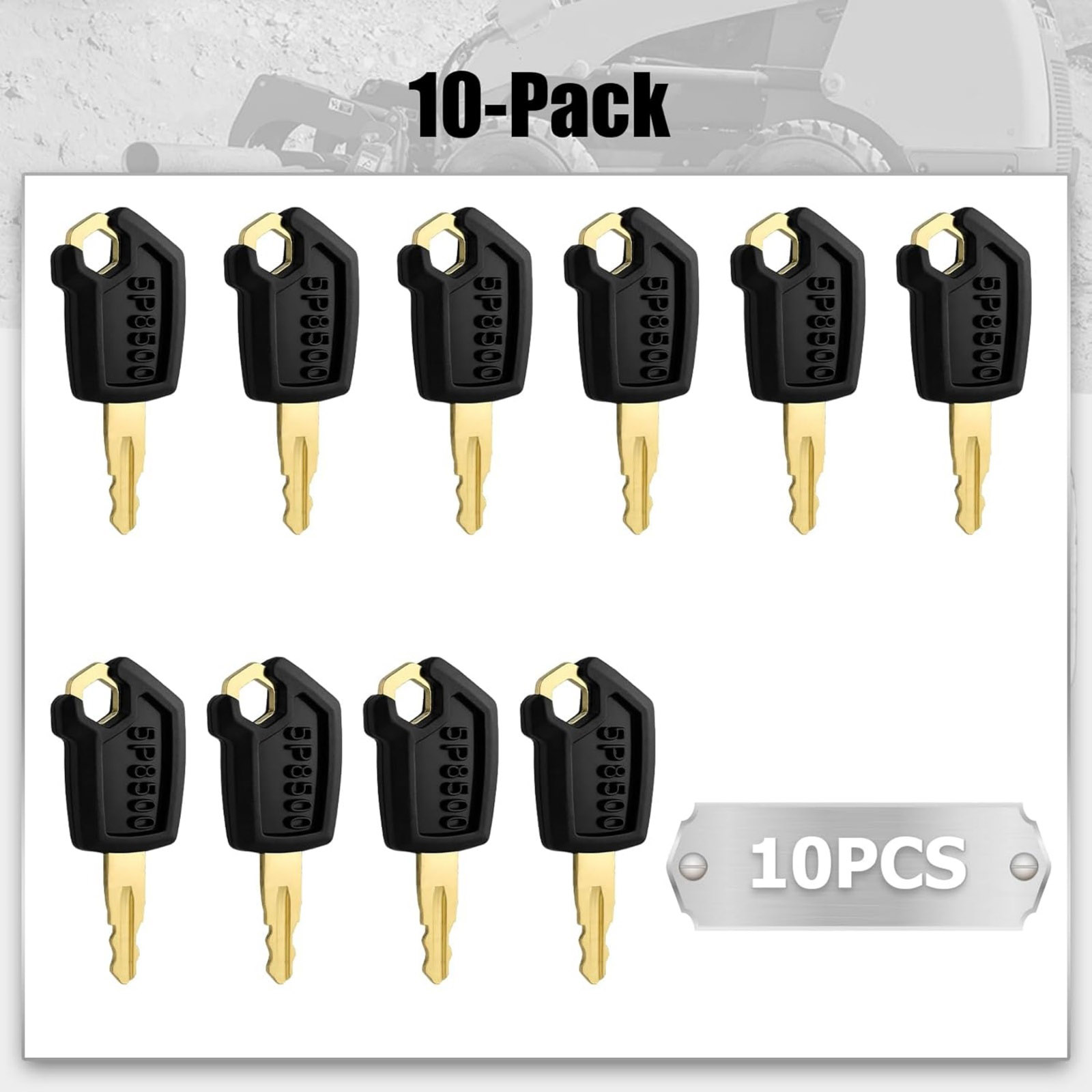 10 Pezzi Chiave di Accensione  - Heavy Equipment Caterpillar recensione e prezzo
